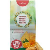 Печиво без глютену кукурудзяно-апельсинове ТМ Кохана, 170 г