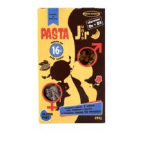 Рисова безглютенова паста PASTA Juniоr з бананом, какао та стевією, Fusilly 240г, Healthy Generation