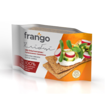 Хлібці нутові з в'яленими томатами ТМ Frango, 100 г