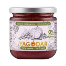 Джем червона смородина - печене яблуко без цукру ТМ YAGODAR, 210 г