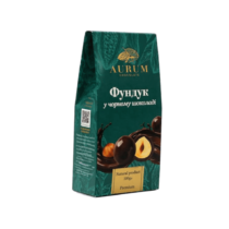 Фундук у чорному шоколаді Aurum Chocolate, 100 г