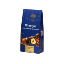 Фундук у молочному шоколаді Aurum Chocolate, 100 г