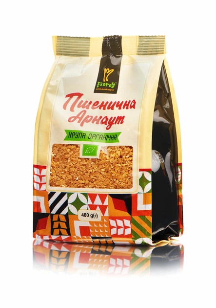 Крупа пшенична «Арнаут» органічна ТМ Екород, 400 г
